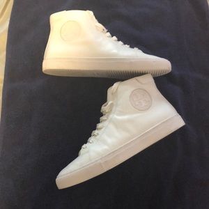 White Tory Burch sneaker size 10